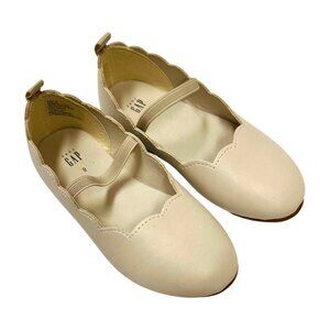 EUC | Baby Gap | Scallop Ballet Slipper | Beige | Size 9